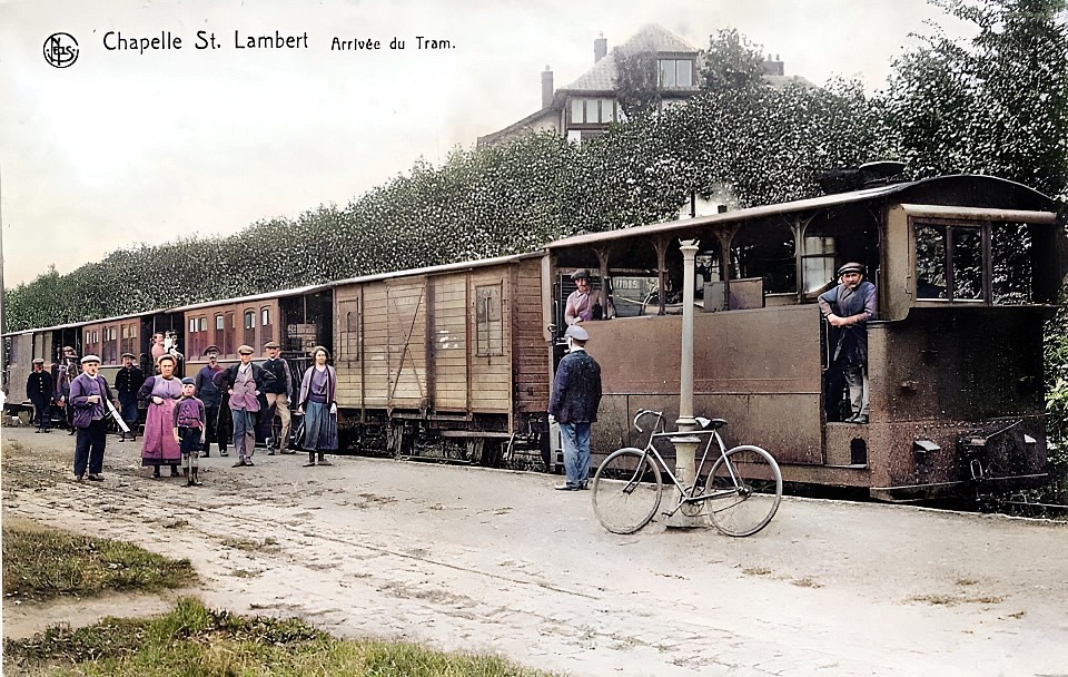Nous voici arrivé à l’arrêt de  Chapelle-Renipont
