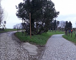 Derrière le Monument Prussien voie donnant sur Camuselle