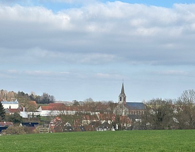 Village de Plancenoit . Haut lieu de la bataille 1815