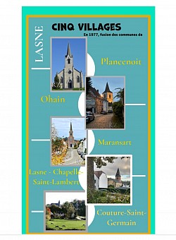 Cinq villages fusionnés en 1976