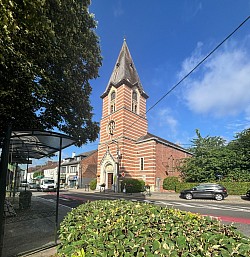 Le patrimoine religieux : les églises . L’église sainte Gertrude de Lasne