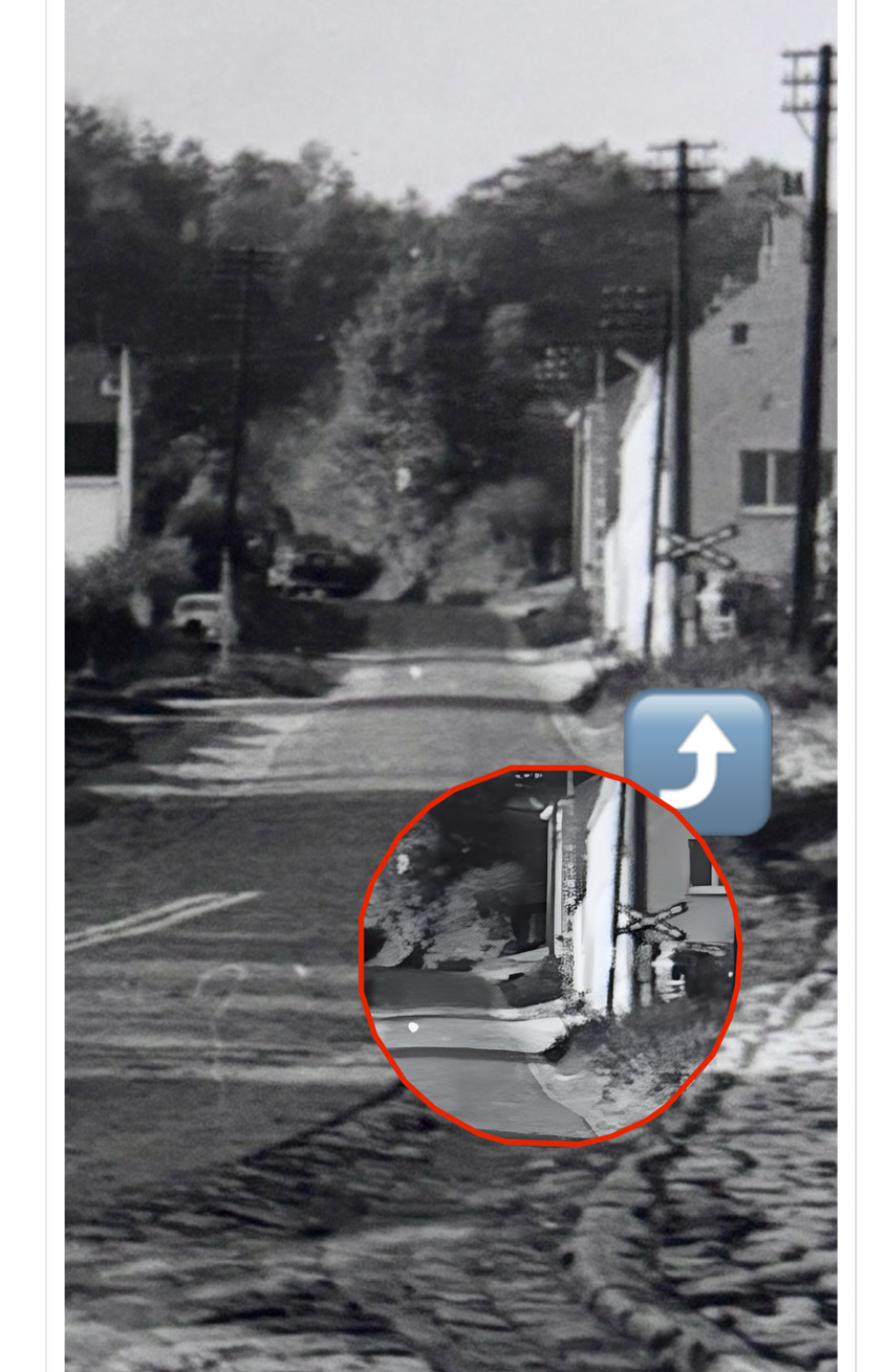 La traversée du tram sur la route d’Ohain