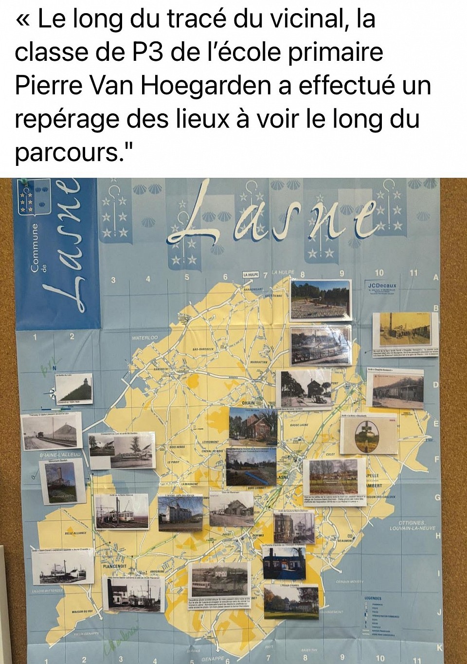 Les écoles de la commune avait répondu à l’invitation des organisateurs de l’exposition