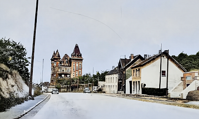 Le château Cheval maintenant siège du Bix et Mc Donad