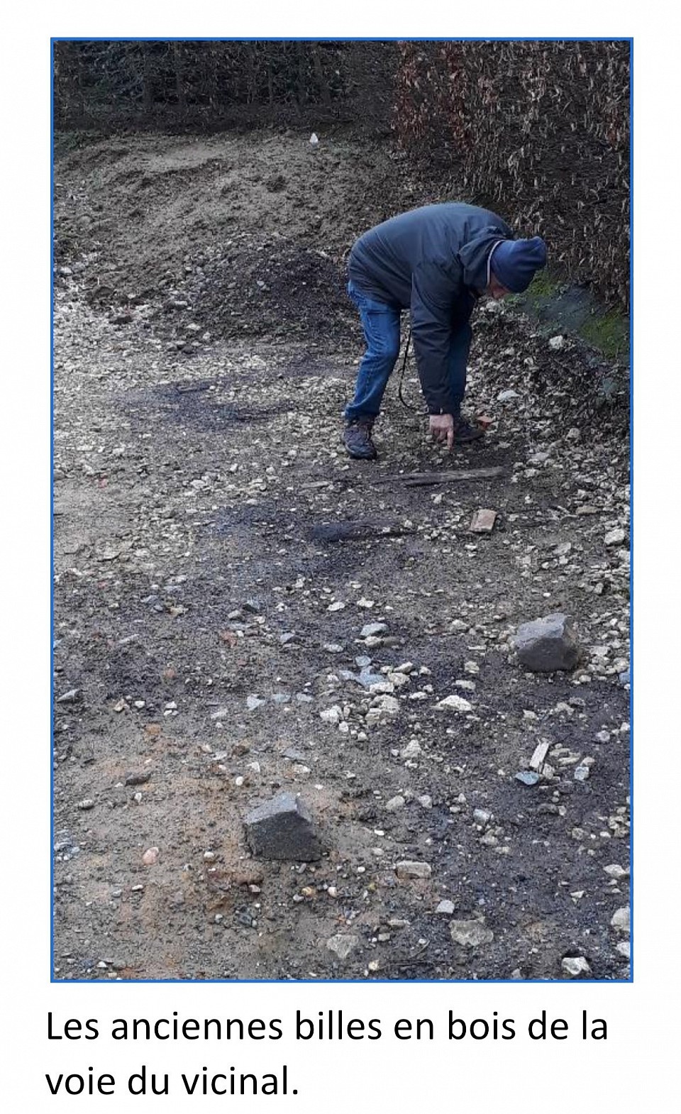 À hauteur de l’arrêt de Sainte Catherine a Plancenoit on s’est aperçu li au font