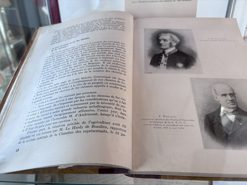Exposition «  l’épopée illustrée des chemins de fer vicinaux » Entité d’Incourt.