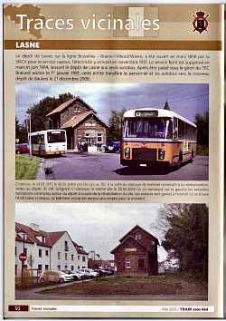 À propos de la station du vicinal de Lasne