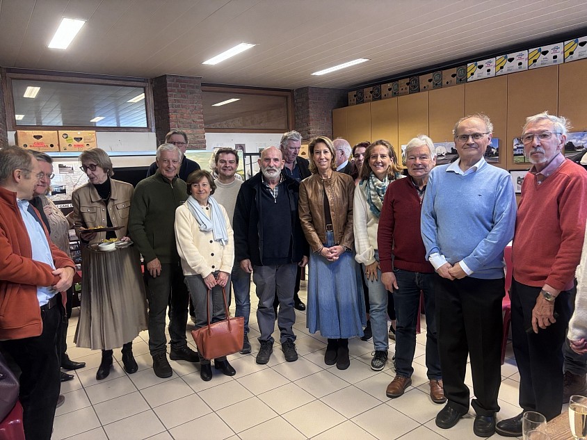 Vœux du CGHL en présence de Virginie Hermans-Poncelet . Devenue Bourgmestre entre-temps